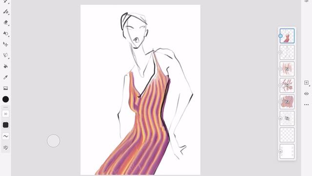 Обзор новых функций Adobe Fresco на iPads Pro: многоцветная пипетка и угольные кисти смотреть онлайн