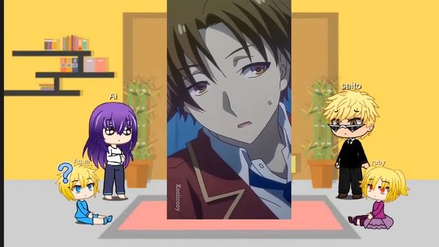 Oshi no ko react to Ayanokouji as Ai's Brother смотреть онлайн