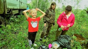 Всей СЕМЬЕЙ в ТАЙГУ на целую НЕДЕЛЮ