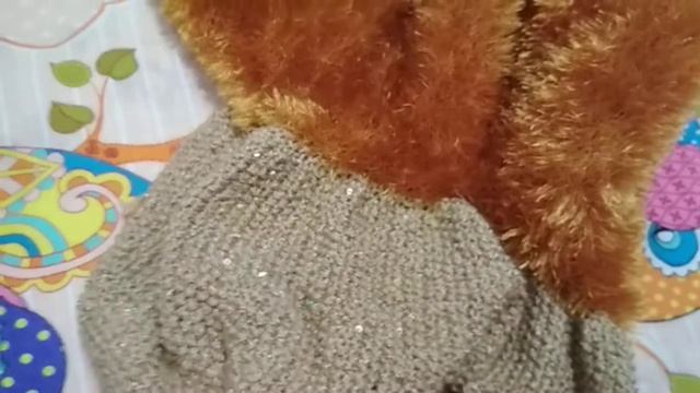 Долговяз шубка из травки, которую вяжу уже два месяца