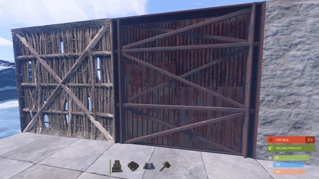 Rust - Увеличение прочности зданий! Как теперь рейдить? смотреть онлайн