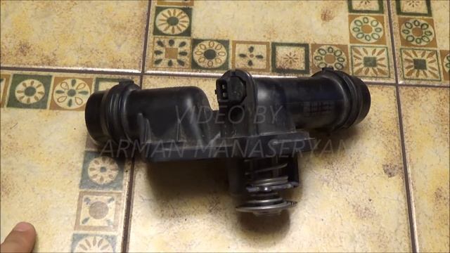 BMW E60 5 SERIES КАК ОПРЕДЕЛИТЬ РАБОЧИЙ ТЕРМОСТАТ ИЛИ НЕТ. смотреть онлайн