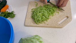 Самый вкусный, легкий и простой салат из капусты. Салат из свежей капусты.