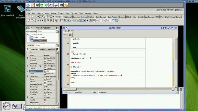 Developing for Amiga-style OS with a Lazarus Docker container смотреть онлайн