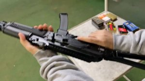 Сайга-9. Первый отстрел.       9x19 Luger
