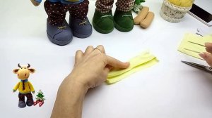 Урок 5 .Бычок Гаврюша. Шьем рубашку .