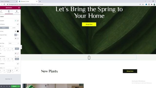 Add an Animated Scroll Down Icon/Button in Elementor | Elementor Scroll Down Arrow Animation