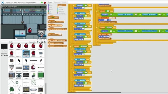 How To Make Among Us in Scratch (Part 4)