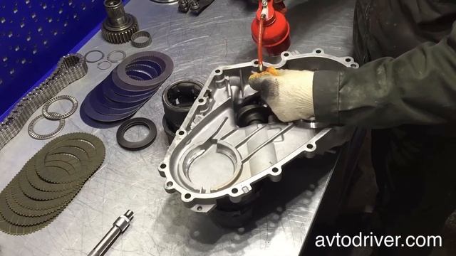 Раздаточная коробка ATC500. Процесс восстановления смотреть онлайн