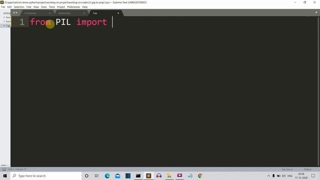 How To Convert Jpg To Png Image Using Python || Pillow Python