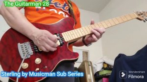 Sterling by Musicman Sub Series Axis AX3 Electric Guitar Solo