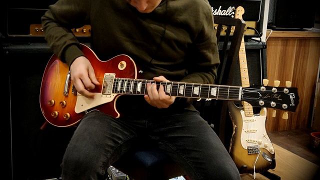 Gibson Les Paul Standard 50s with Häussel 1959 Custom Bridge+ Pickup смотреть онлайн