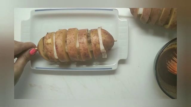 КАРТОШКА НА ШПАЖКАХ С САЛОМ в рукаве,в ДУХОВКЕ. ЗА 30 мин.ГОТОВА.POTATO ON SHEALS . смотреть онлайн