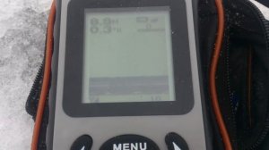 Эхолот Luckyr FFW-718 зимой !