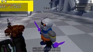 Roblox Undertale: Judgement day DustTrust Sans