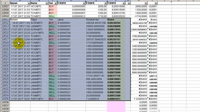 Работа с таблицей смотреть онлайн
