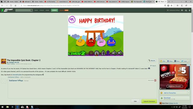 The impossible Quiz Book | All chapters Completed смотреть онлайн