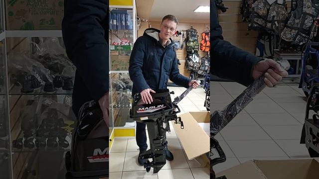 Отзыв клиента о покупке лодочного мотора MARLIN 9.8 смотреть онлайн