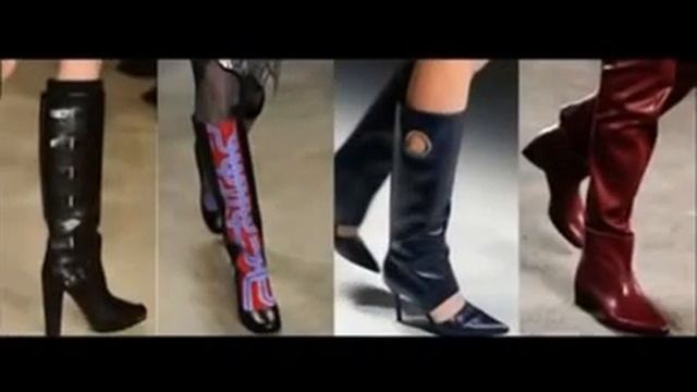 Стильные женские сапоги.  Модная и красивая женская обувь!