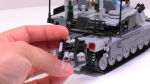 Custom LEGO Tank Fights Hulk In Our LEGO City!!! | M1 Abrams MOC By Andrew Somers | Review