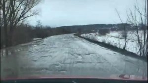 Ужасная дорога в г. Уржум, Кировская область.