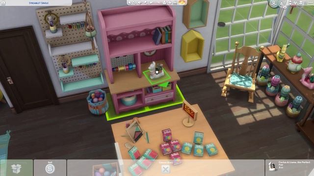 The Sims 4 - Love 2 Knit Retail Store (Nifty Knitting Stuff Pack) смотреть онлайн