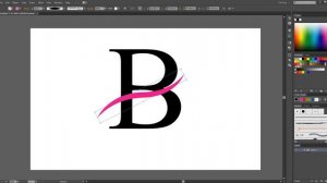 How to Make PB Logo Design in Adobe Illustrator | Typography logo | Graphic design