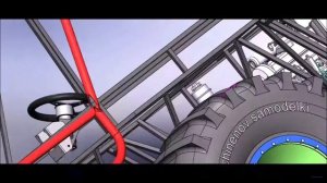 ВЕЗДЕХОД "ЗЛЫДЕНЬ" 3D в Solid Works
