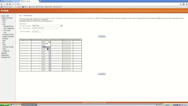 Как открыть порты для модема D-Link смотреть онлайн