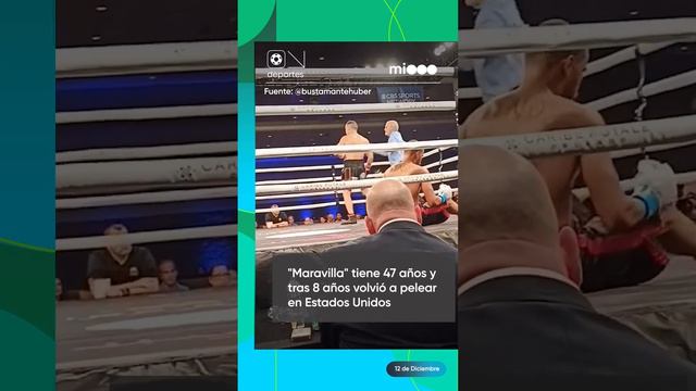 Sergio “Maravilla” Martínez volvió a boxear y noqueó al estadounidense Noah Kidd