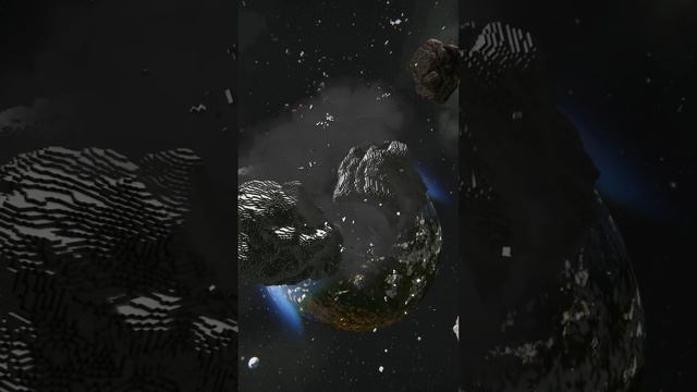 Illegal Asteroid Mining - Space Engineers #shorts