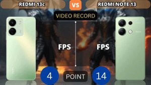 Redmi 13C vs Redmi Note 13 | PHONE COMPARISON