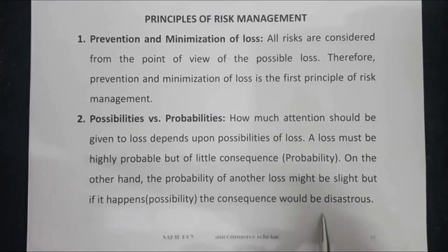 Principles of Risk Management in Insurance | Dr. Sahil Roy смотреть онлайн