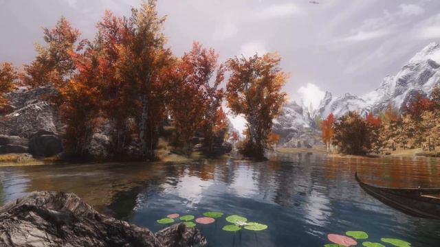 TESV Skyrim Gameplay: Area Mod and DLC Graphics Digest with ENB смотреть онлайн