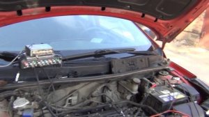 Диагностика Hyundai Solaris 2012 года . Авто поторял тягу.
