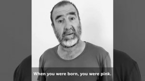 "Dear white brother ..." Eric Cantona recites Leopold Senghor's poem on race and humanity.