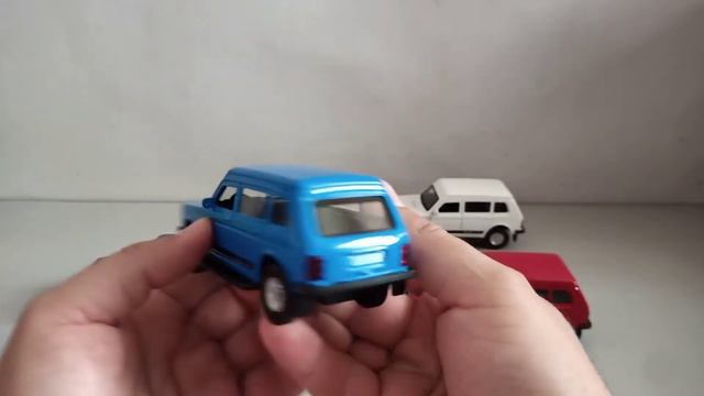 ВАЗ 2131"Нива" или LADA 4x4 модель 1:34 "Автопром", звук свет смотреть онлайн