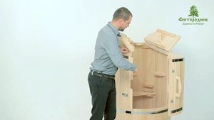 РАЗВОДКА ПАРА И В КЕДРОВОЙ БОЧКЕ, БАНЕ ХАМАМ. Как правильно установить, подключить фитобочку?