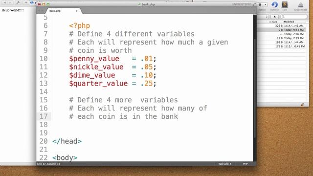 PHP Basics: Building the PHPiggy Bank смотреть онлайн