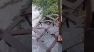 борона для мотоблока