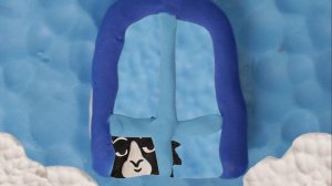 На облаке где-то. Мультфильм