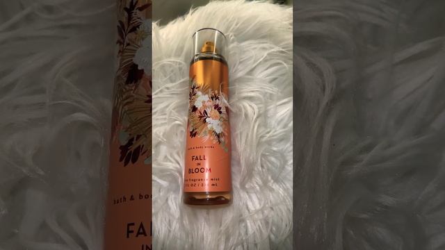 “Fall In Bloom Fine Fragrance Mist” #body-perfume 🧡Dupe for “Burberry Her” #bathandbodyworks