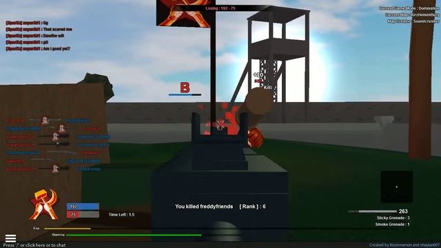 Roblox: Call of Robloxia Roblox at War: Episode 1: Playing with a friend!