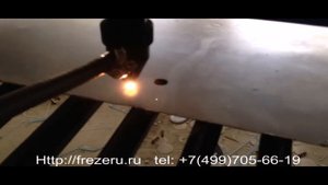 Резка металла на CO2 лазере RABBIT 1525 Flat Bed
