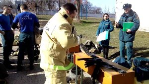 Одевание боевой одежды пожарного.Зачет на отлично
