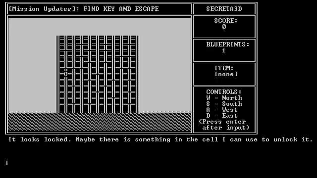 Batch file game: Secret Agent 3D смотреть онлайн
