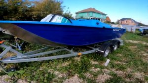 Лодка Тактика 550 за 900 тр, самая бюджетная рыболовная лодка, подбор винта и максимальная скорость