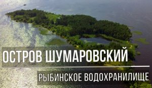 Путешествие к Шумаровскому острову на байдарке. Рыбинское водохранилище. Ярославская область