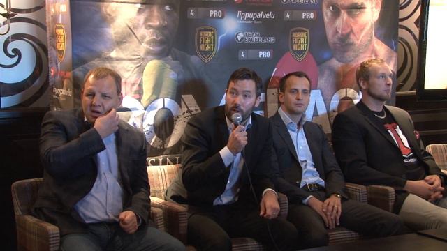 Robert Helenius vs. Sherman Williams -- Press Conference -- Casino Helsinki смотреть онлайн