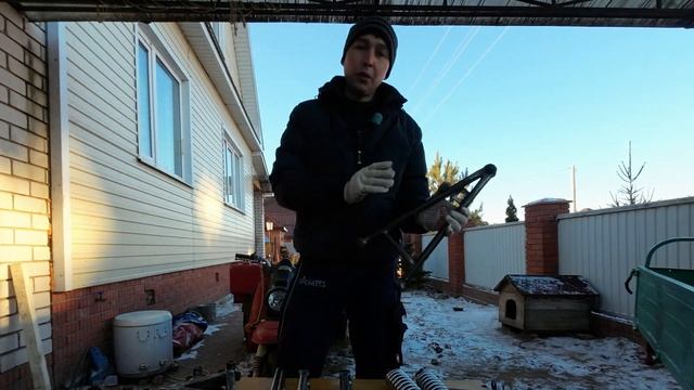 Запчасти для САМОДЕЛЬНОГО СНЕГОХОДА / ДВУХРЫЧАЖНАЯ ПОДВЕСКА своими руками